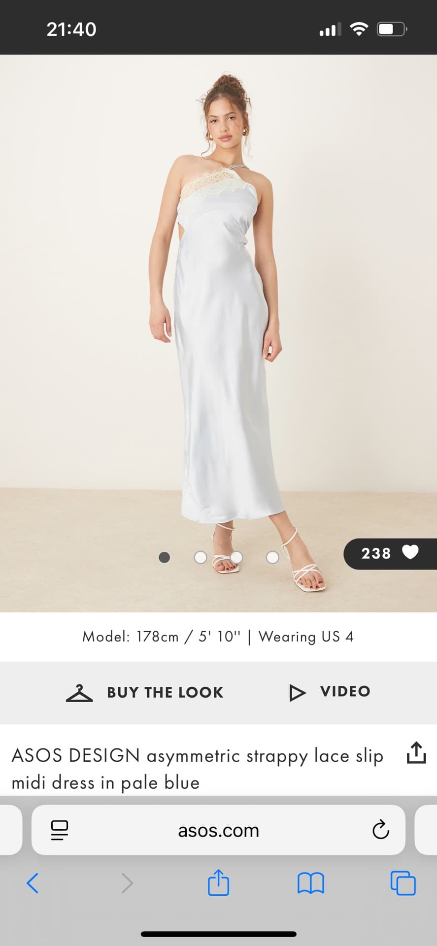 ASOS Unique Midi Dress