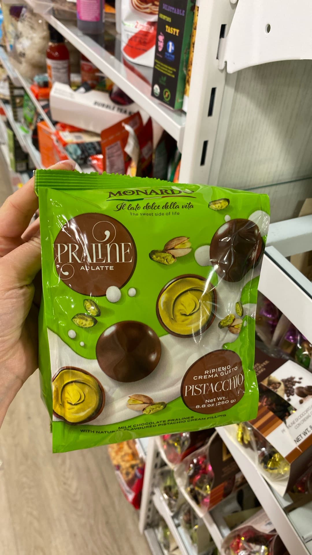 Pistachio Chocolate Pralines