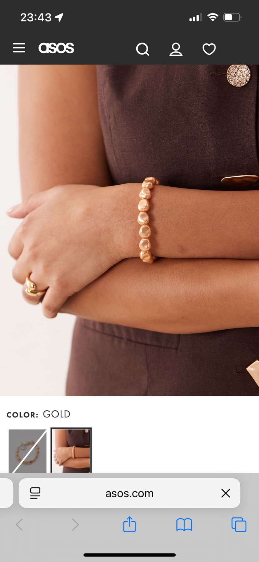 Elegant Gold Bracelet