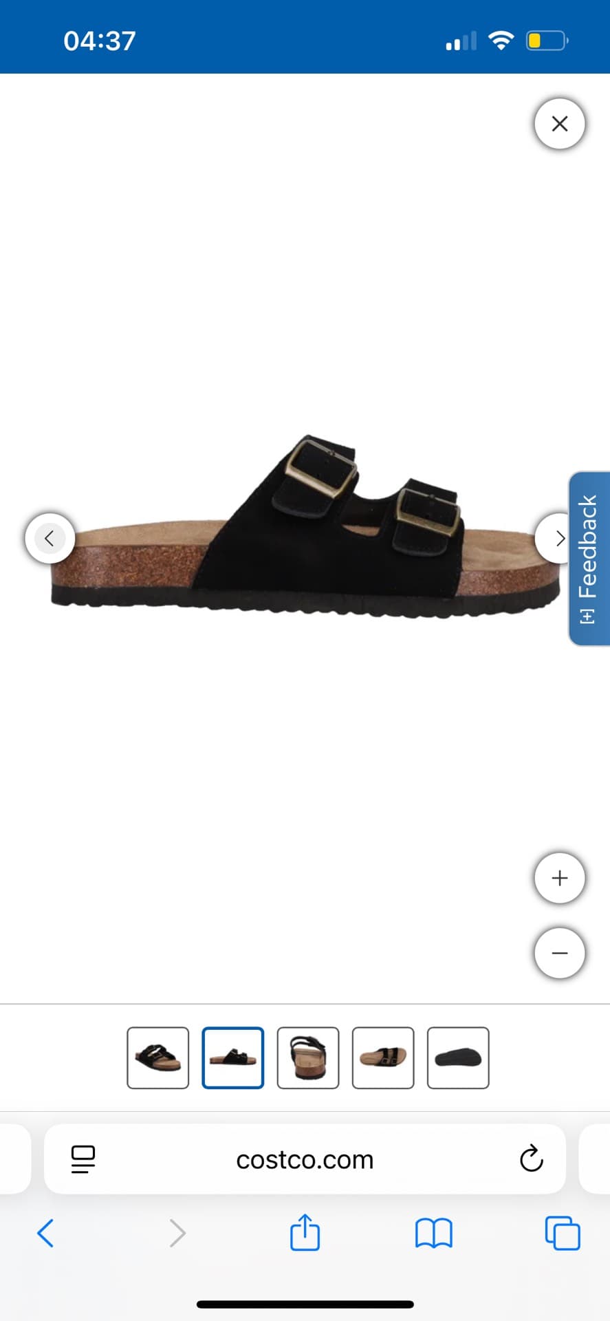 Stylish Black Sandals