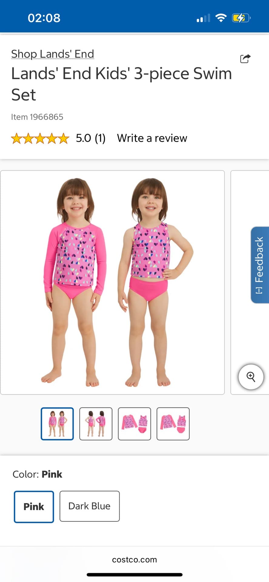 Kids' 3-Piece Swim Set