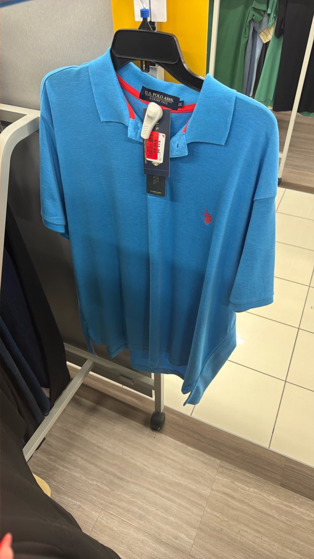 U.S. Polo Assn. Blue Polo Shirt