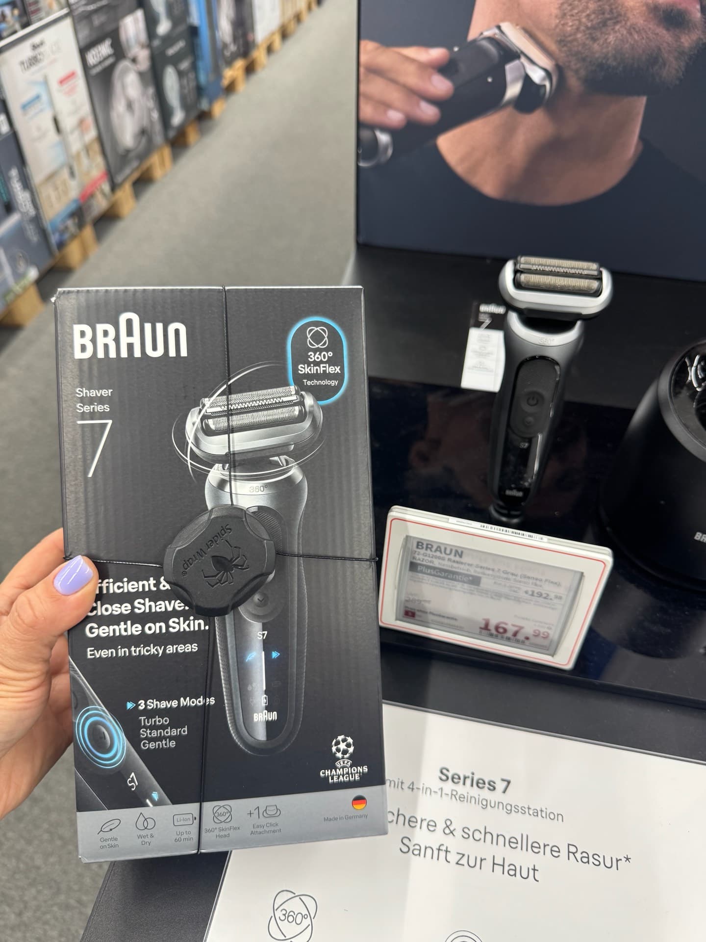 Braun Series 7 Electric Shaver