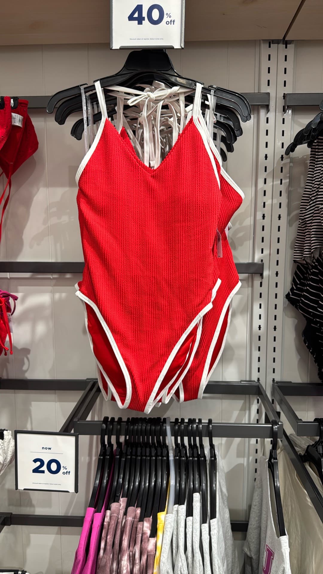 Stylish Red Swimsuit