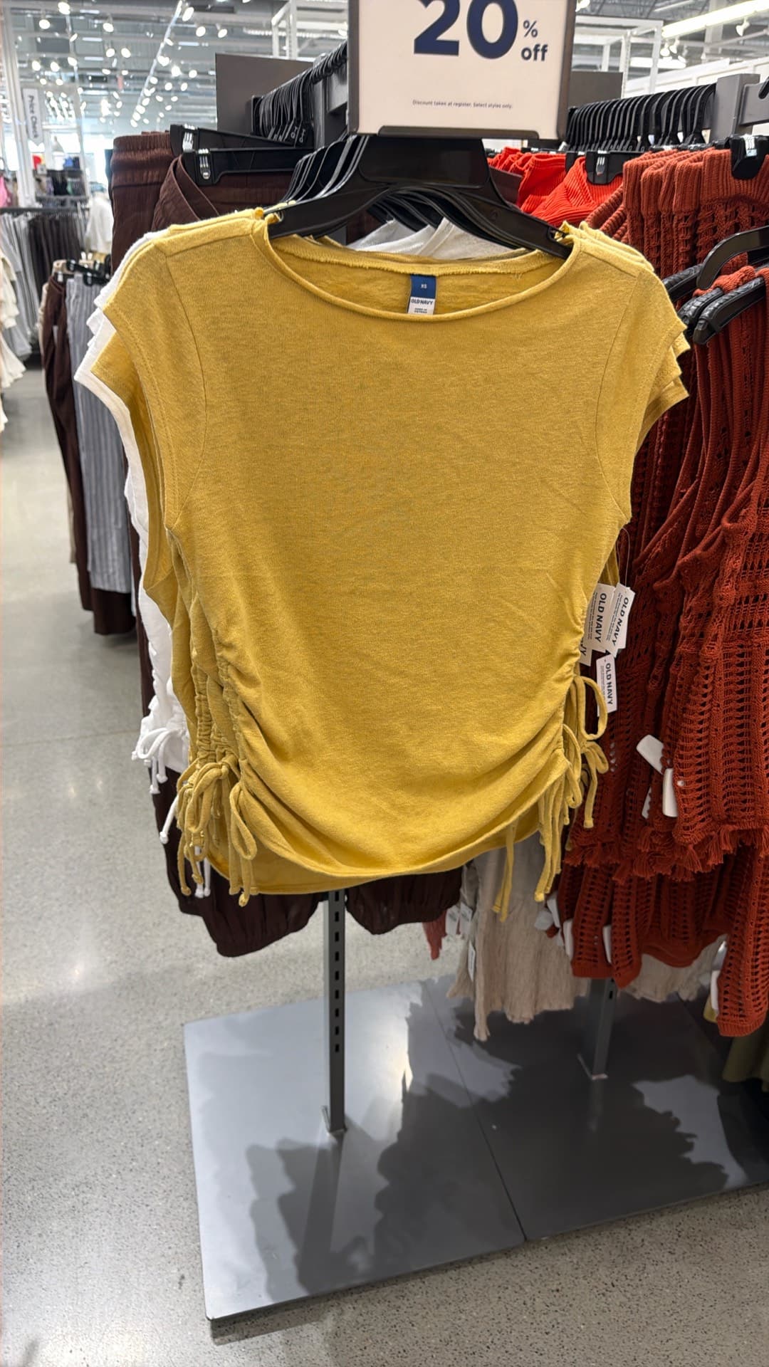 Trendy Yellow Top