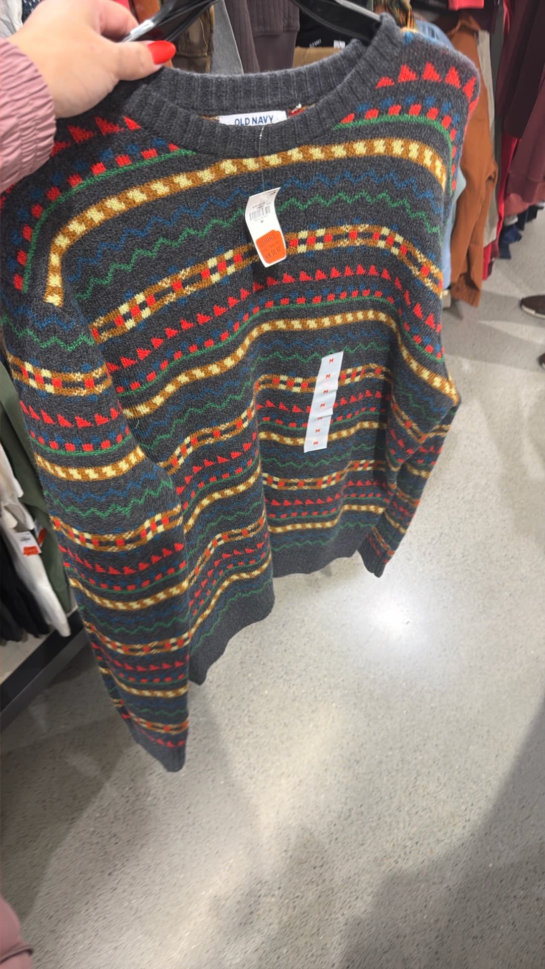 Colorful Knit Sweater