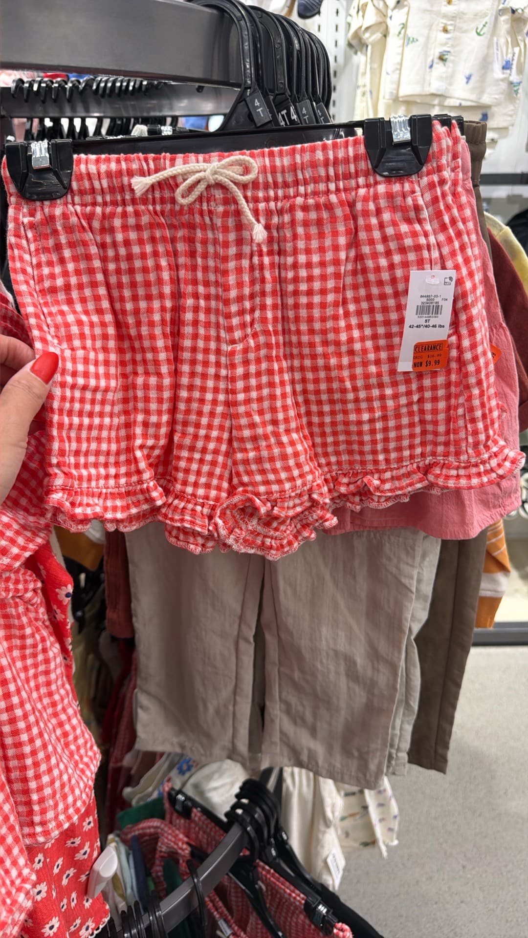 Adorable Gingham Shorts
