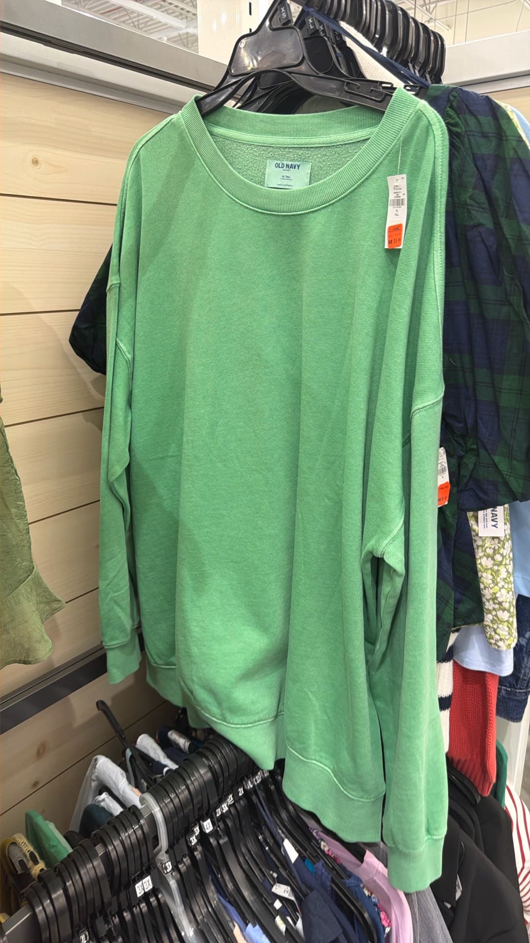 Cozy Green Sweatshirt