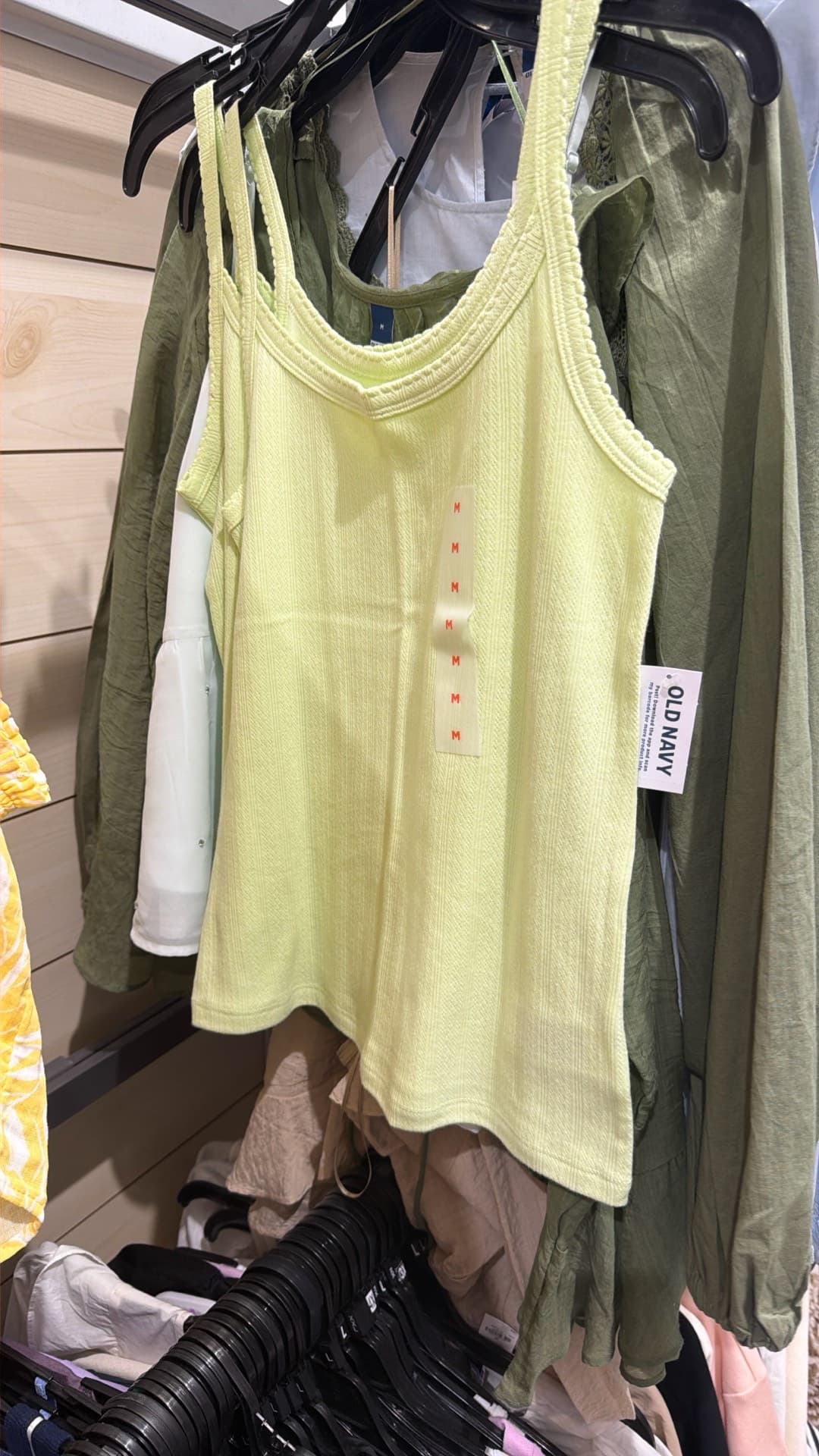 Trendy Yellow Tank Top