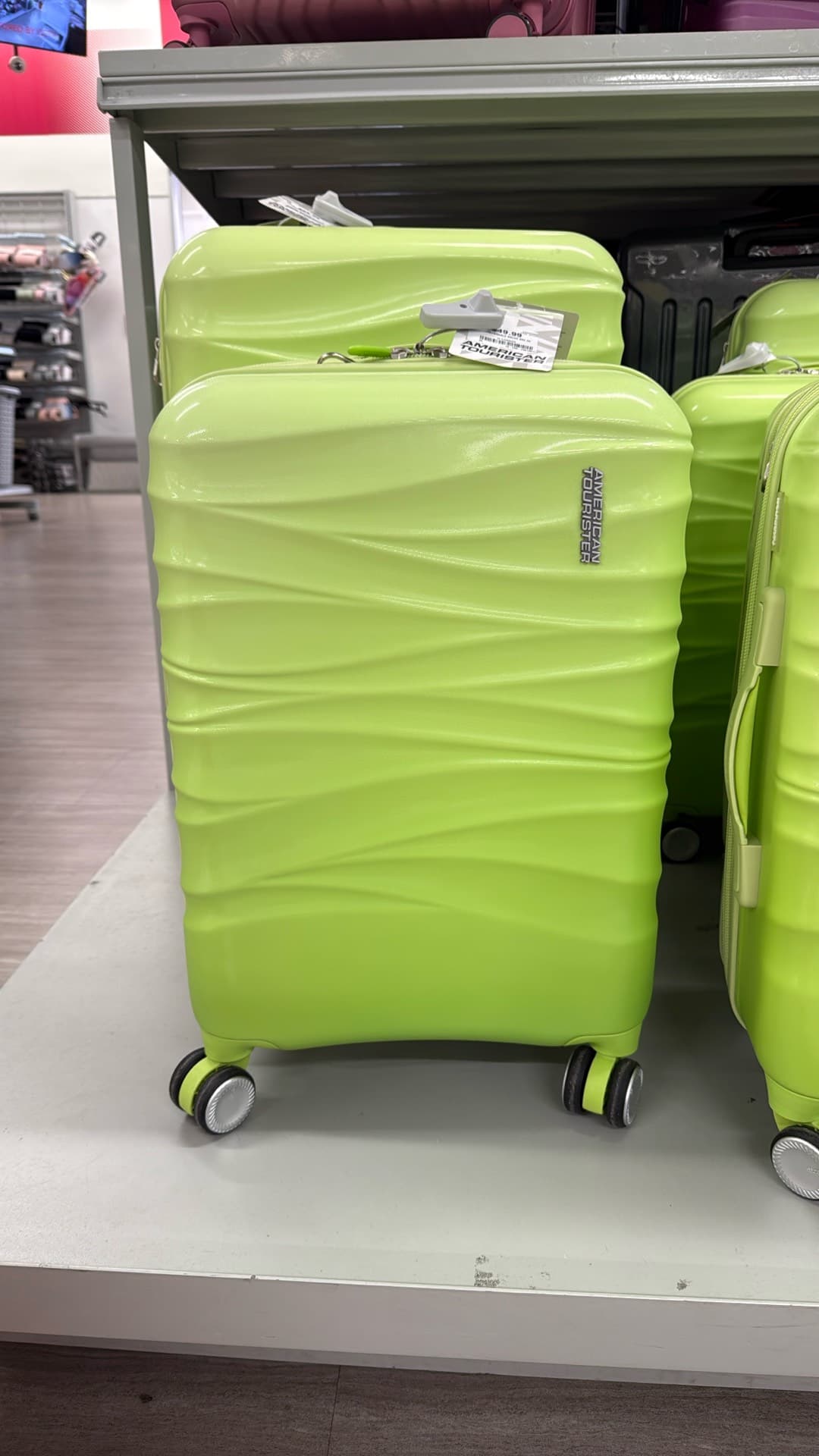 Stylish Green Suitcase
