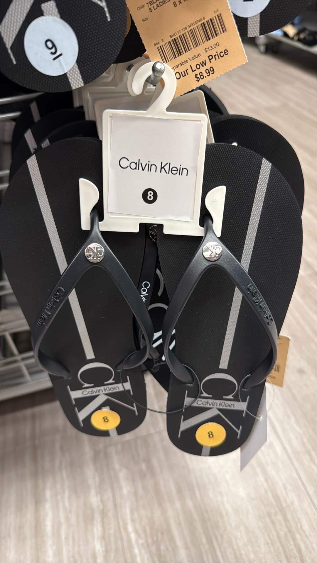 Calvin Klein Flip Flops