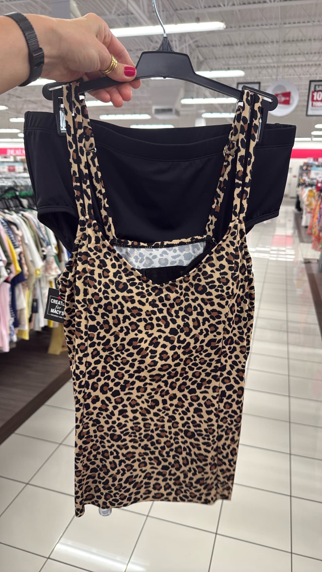 Trendy Leopard Print Top