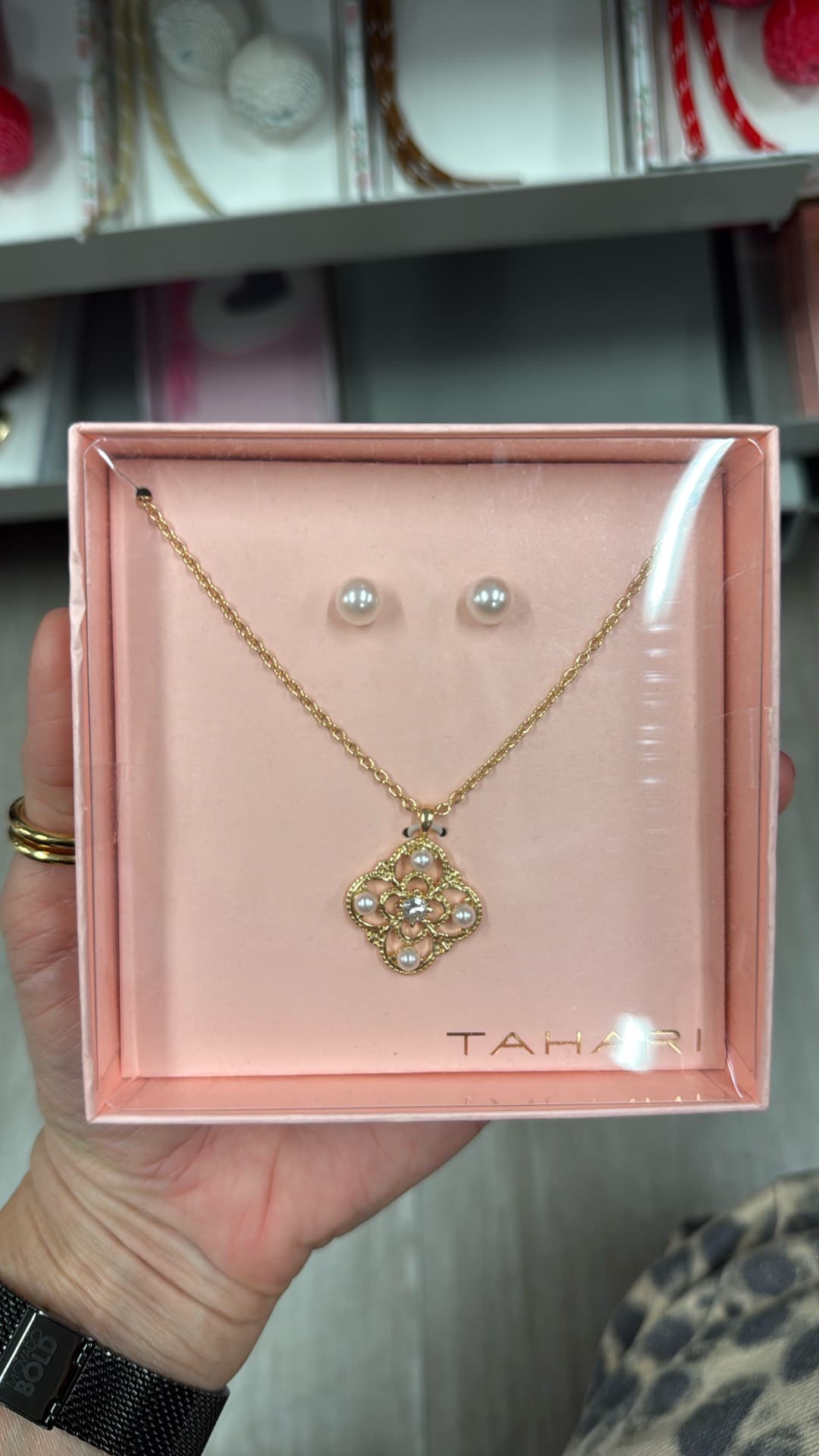 Tahari Necklace Set