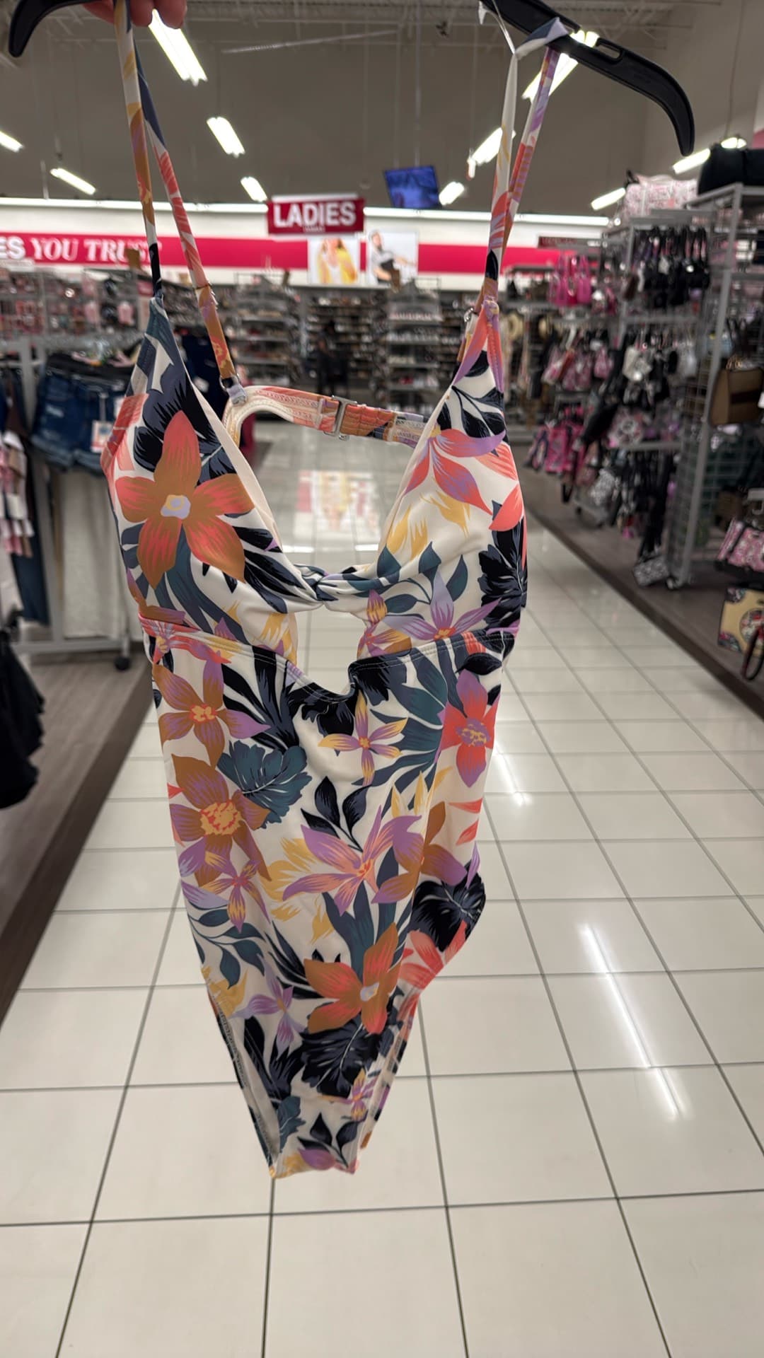 Floral One-Piece Swimsuit