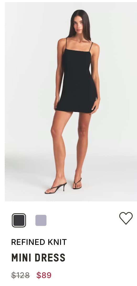 Refined Knit Mini Dress