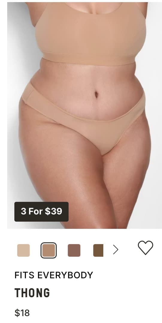 Fits Everybody Thong