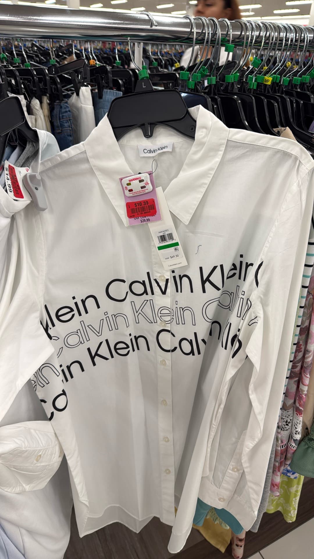 Calvin Klein Button-Up Shirt