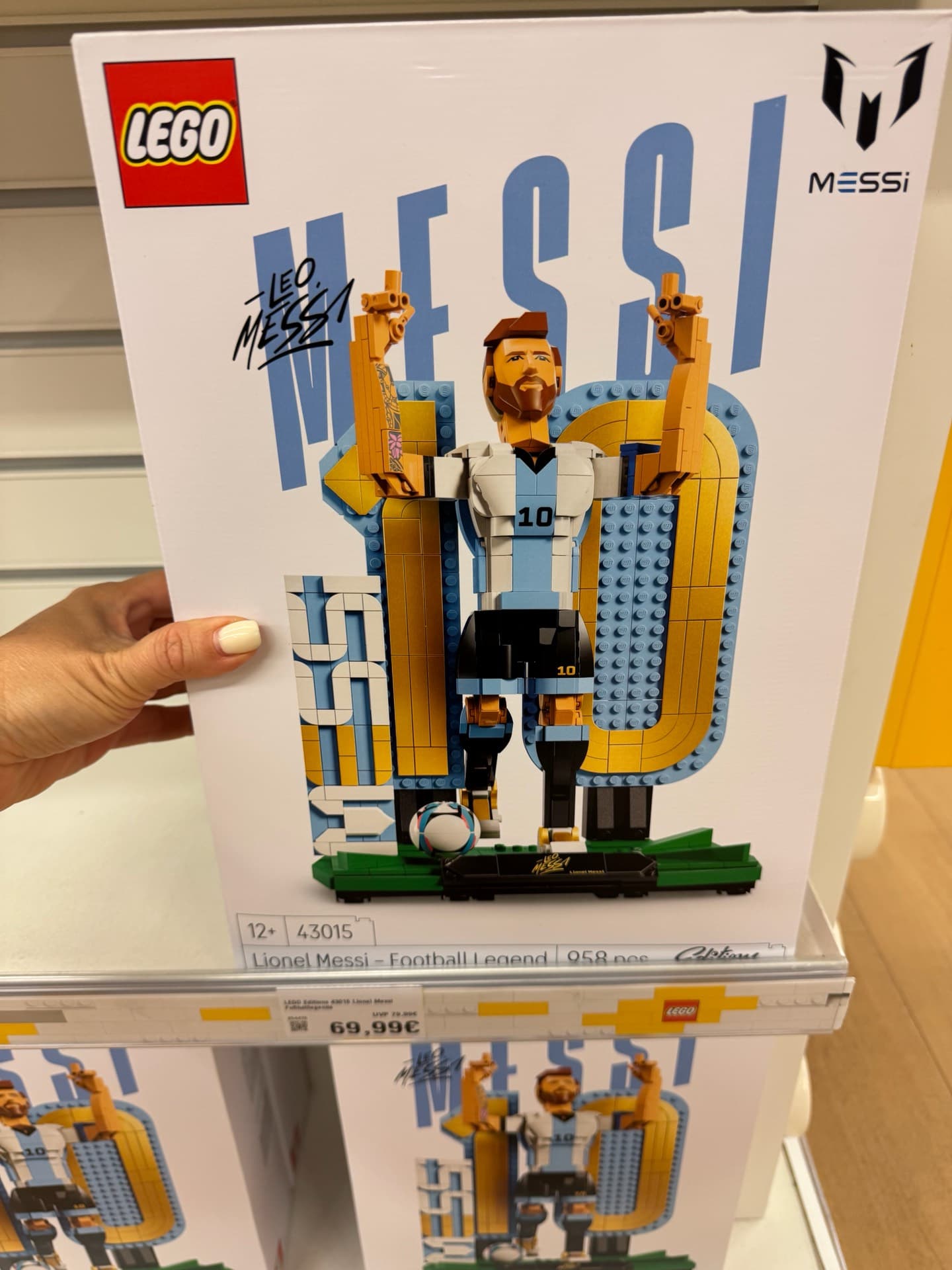 LEGO Lionel Messi Figure