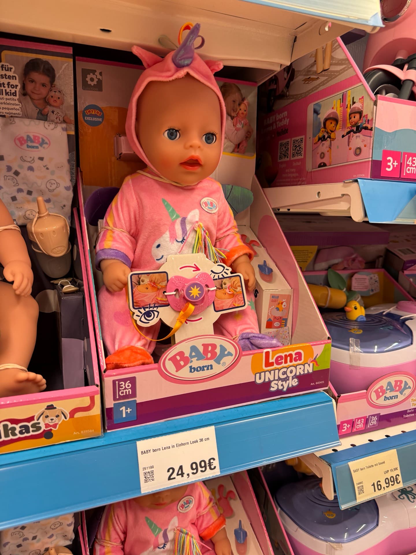 BABY born Unicorn Doll