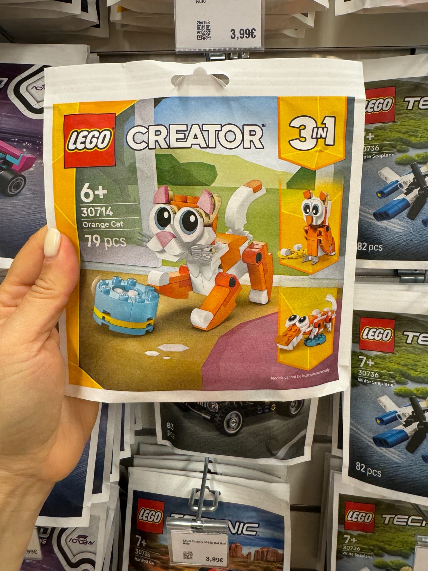 LEGO Creator 3-in-1 Orange Cat