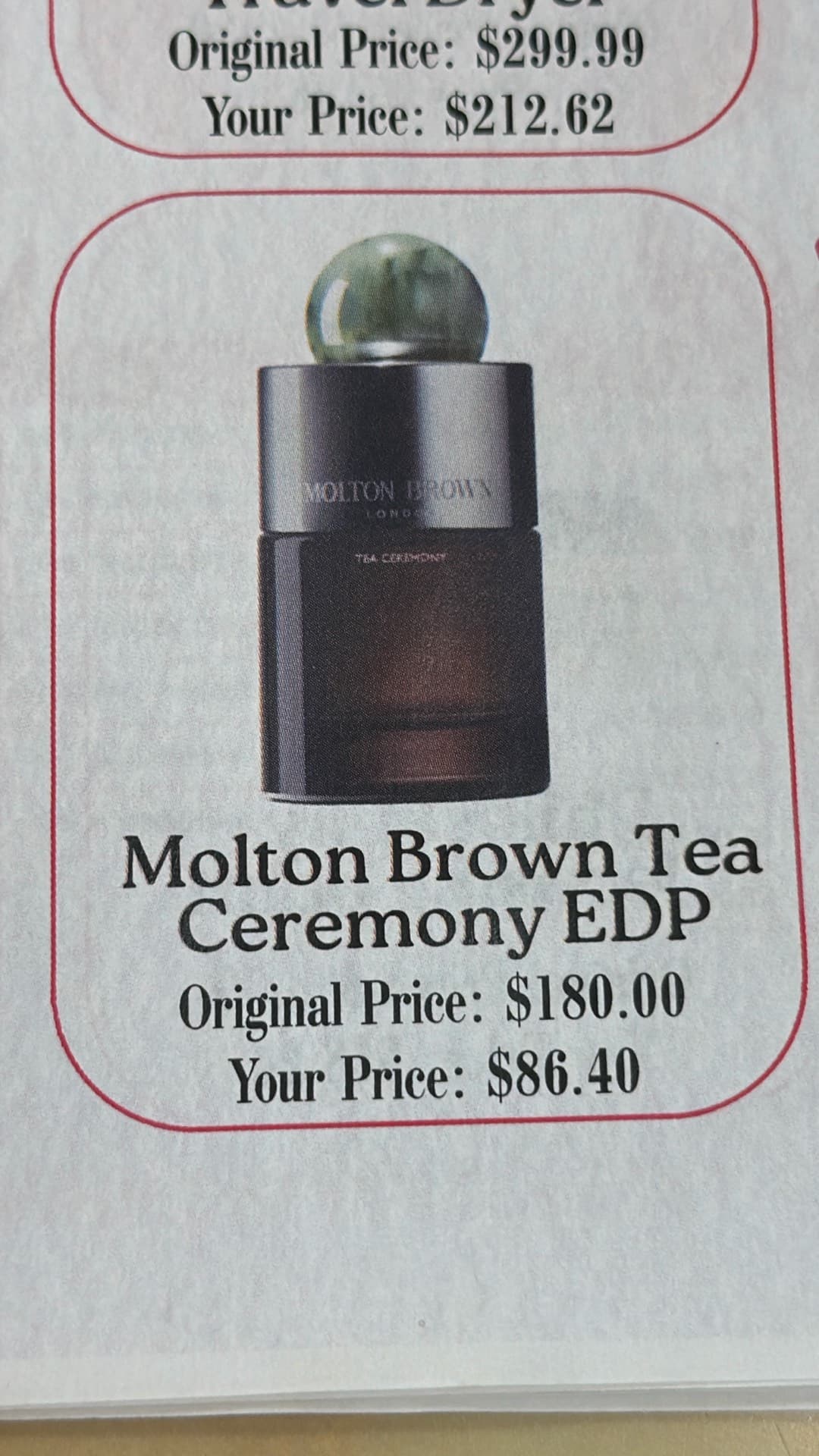 Molton Brown Tea Ceremony EDP