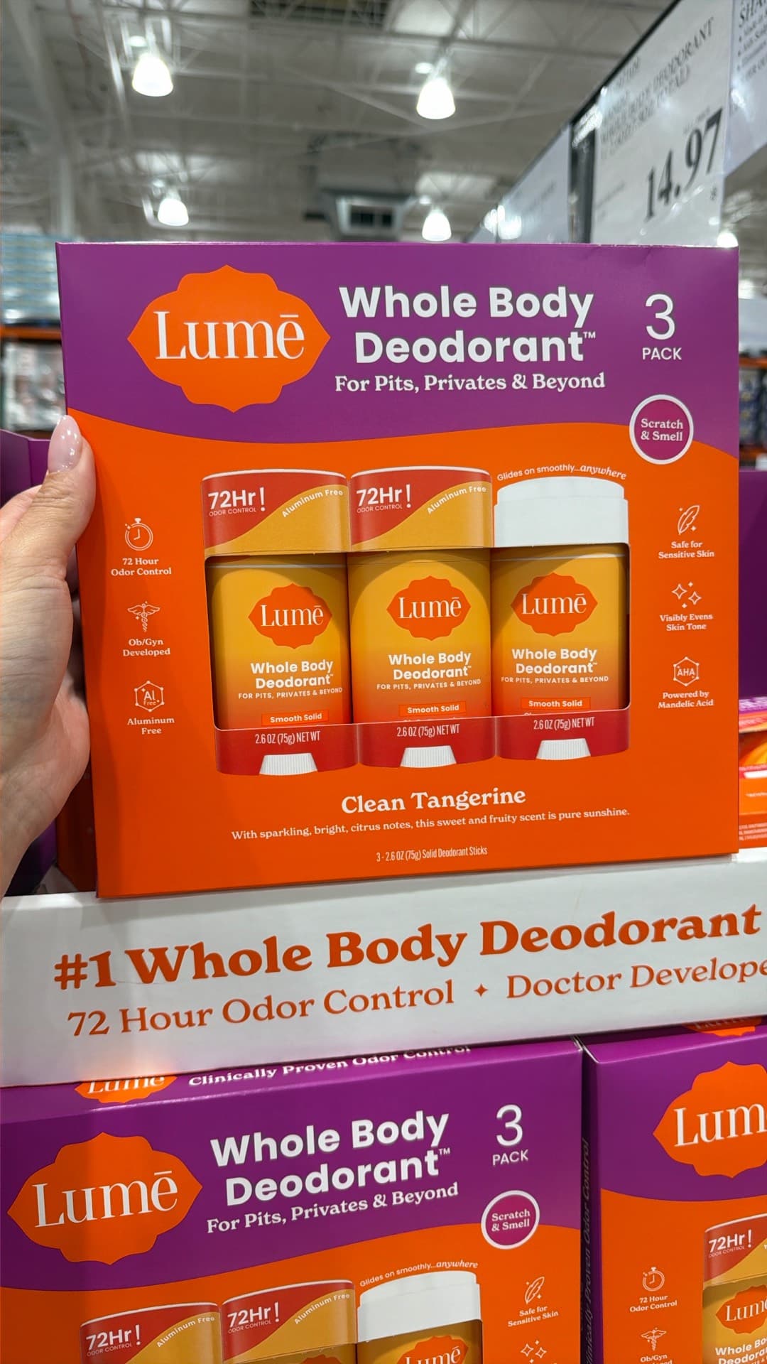Lumé Whole Body Deodorant