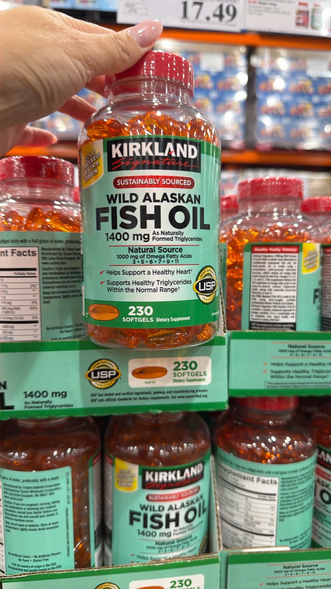 Kirkland Wild Alaskan Fish Oil