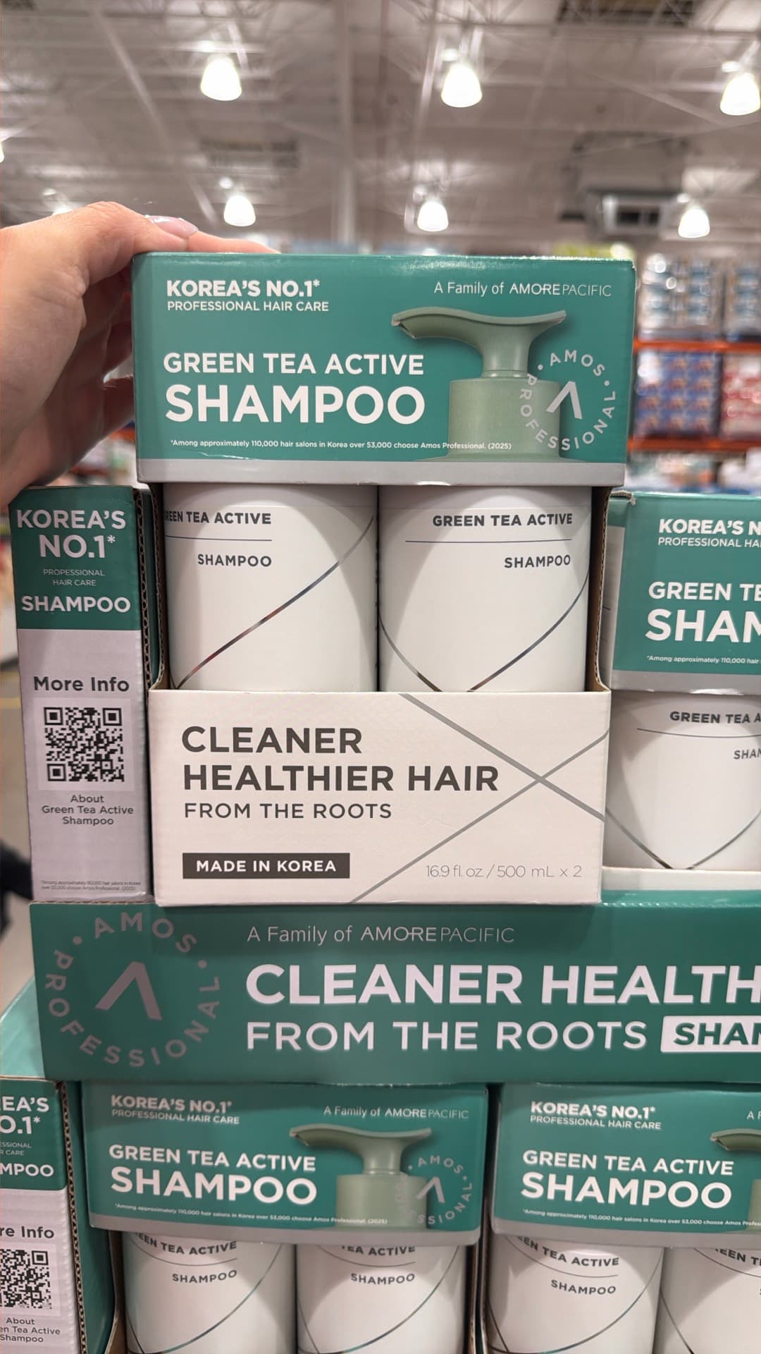 Amos Green Tea Active Shampoo