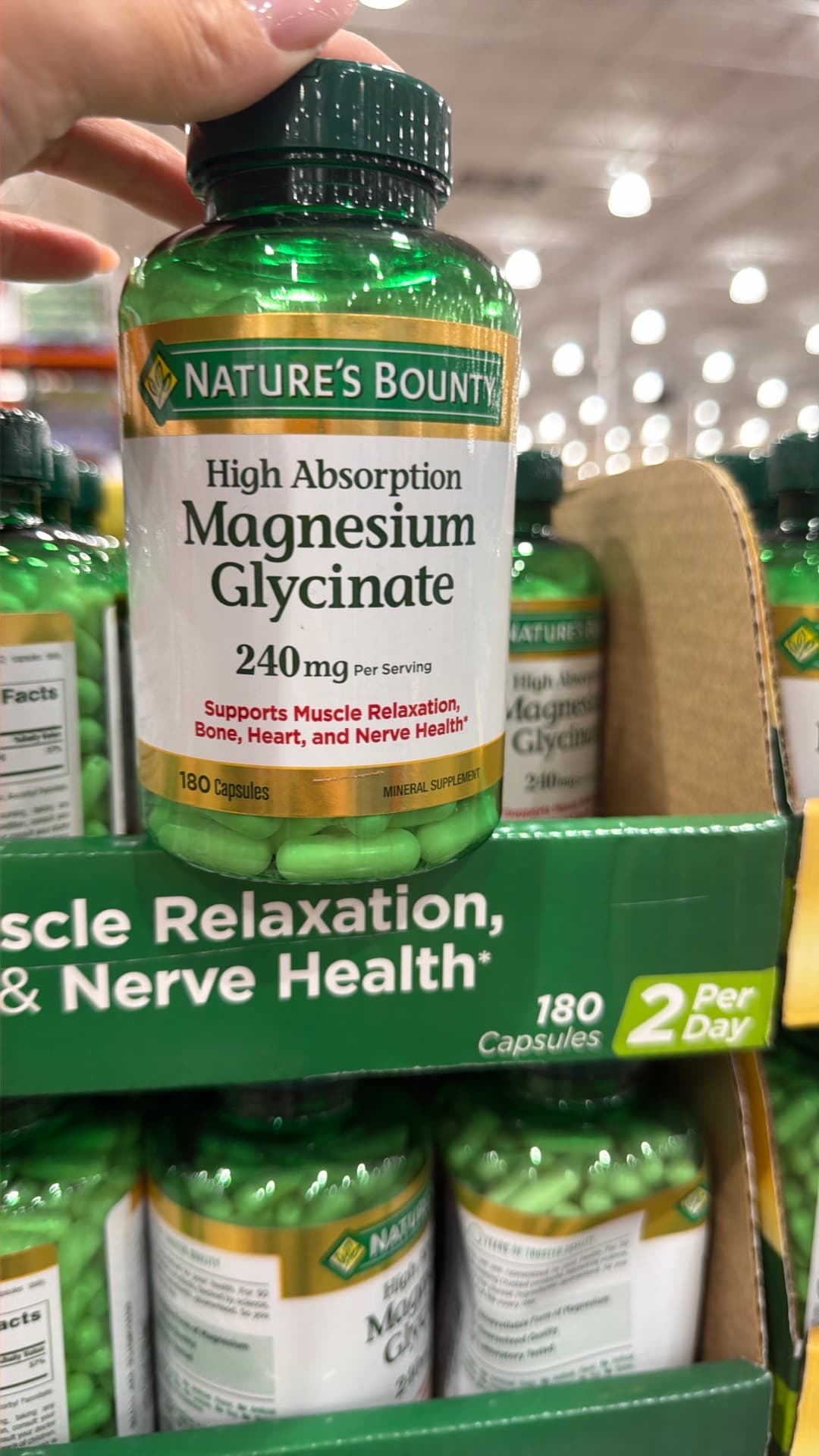 Nature's Bounty Magnesium Glycinate