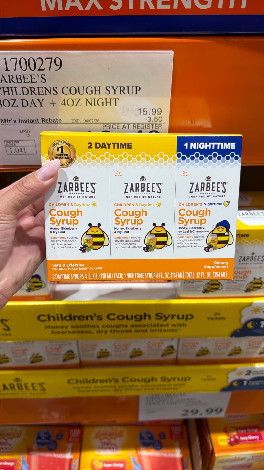 Zarbee's Children's Cough Syrup