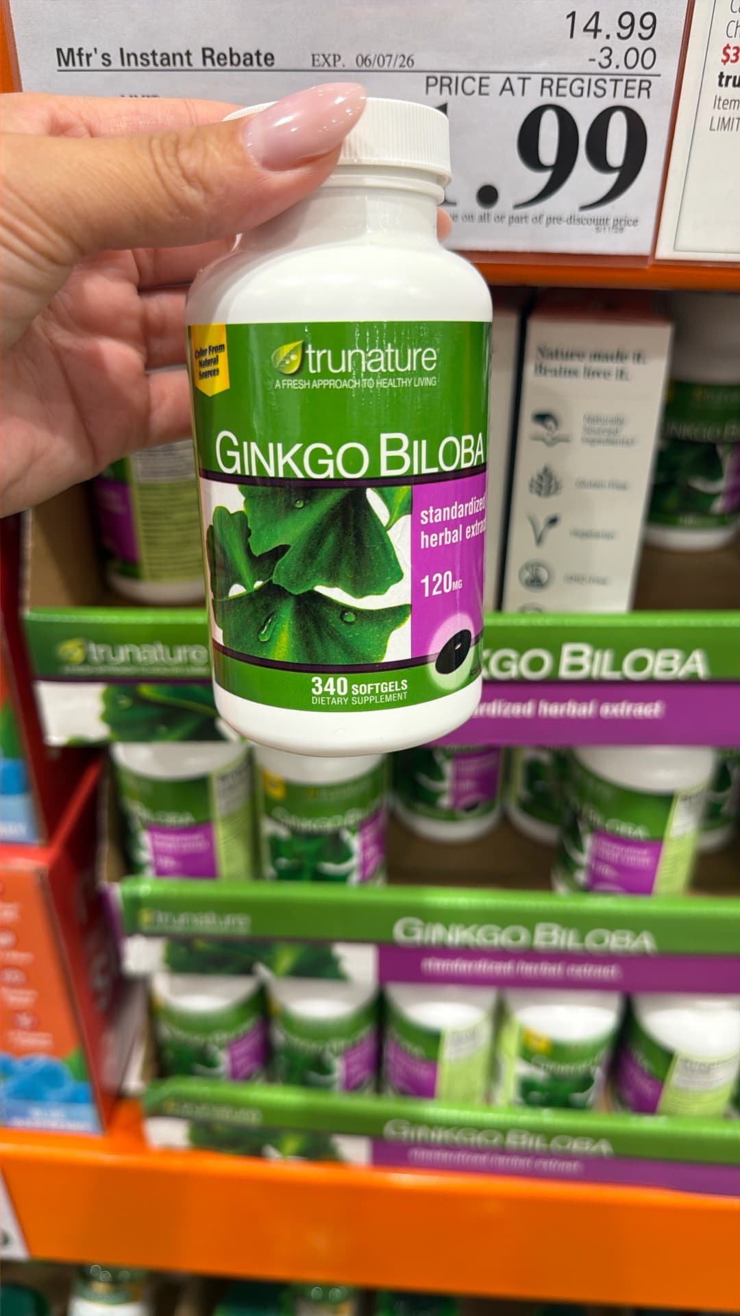 TruNature Ginkgo Biloba