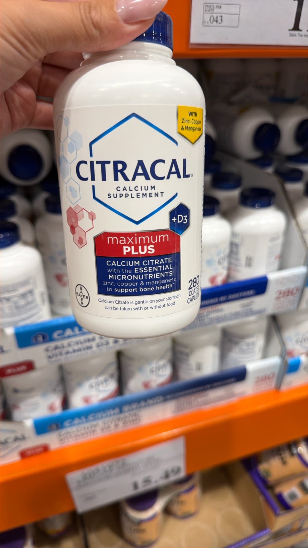 Citracal Calcium Supplement