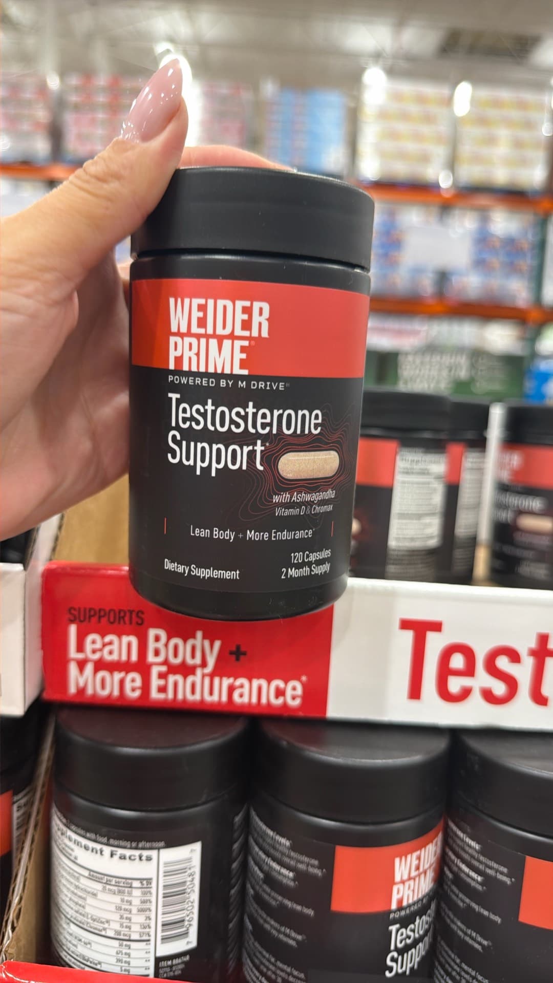Weider Prime Testosterone Support