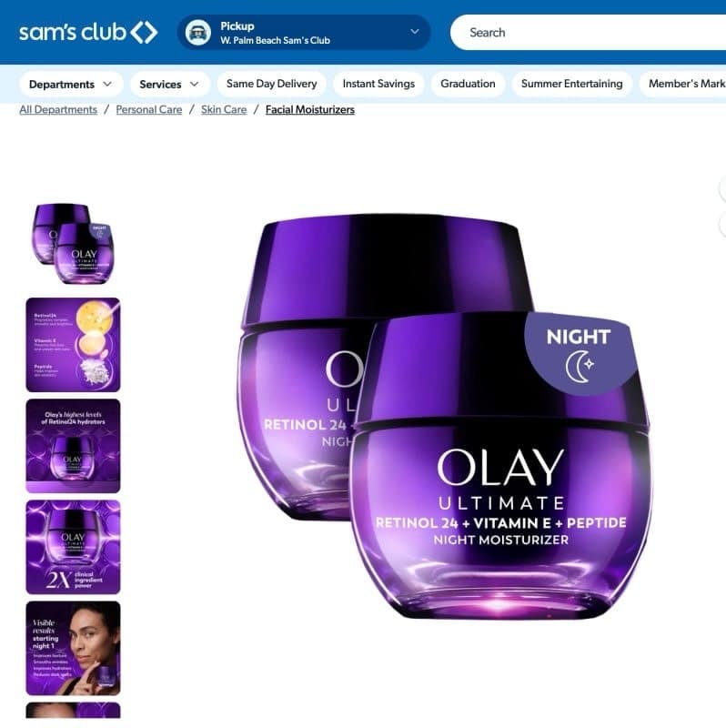 Olay Ultimate Retinol 24 Night Moisturizer