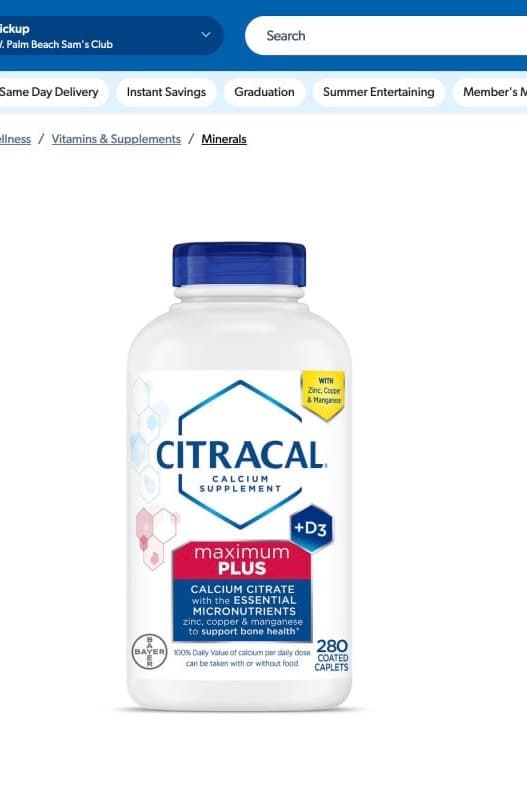Citracal Calcium Supplement