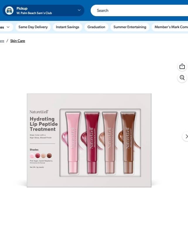 NatureWell Hydrating Lip Peptide Treatment