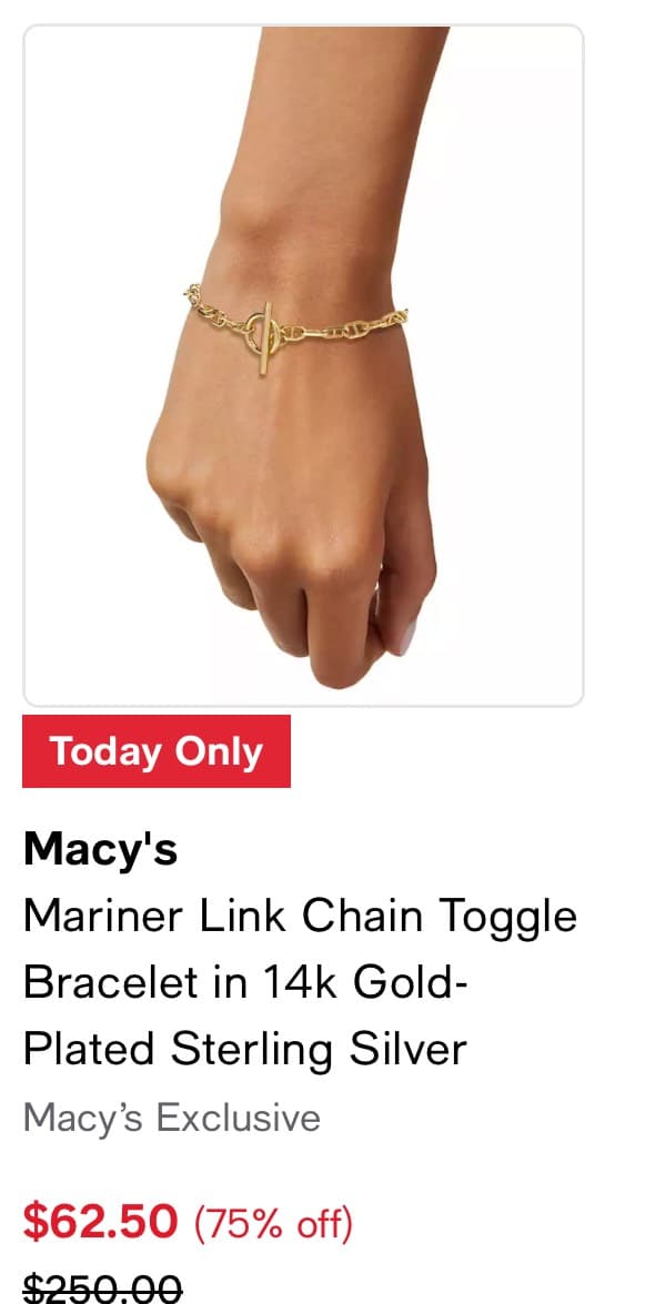 Mariner Link Chain Bracelet