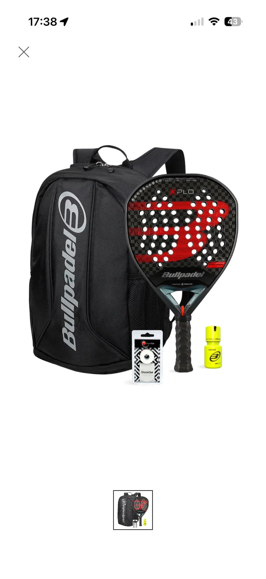 Bullpadel X-Plo Paddle Set