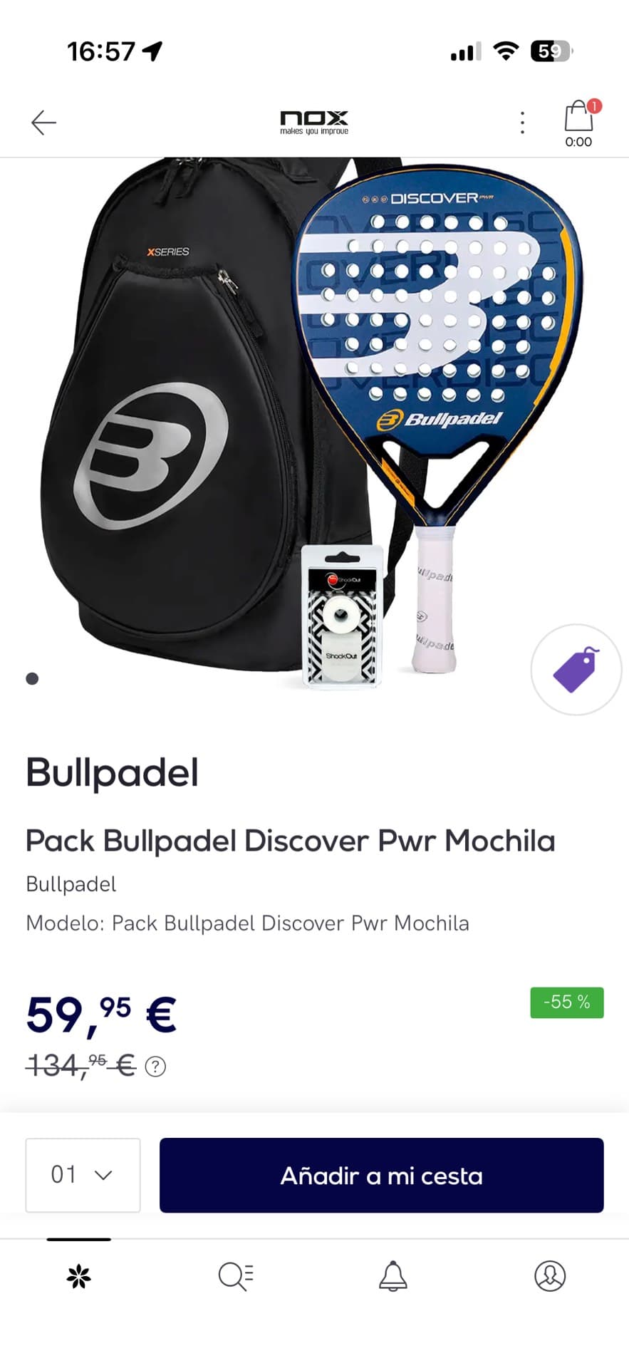 Bullpadel Discover Pack