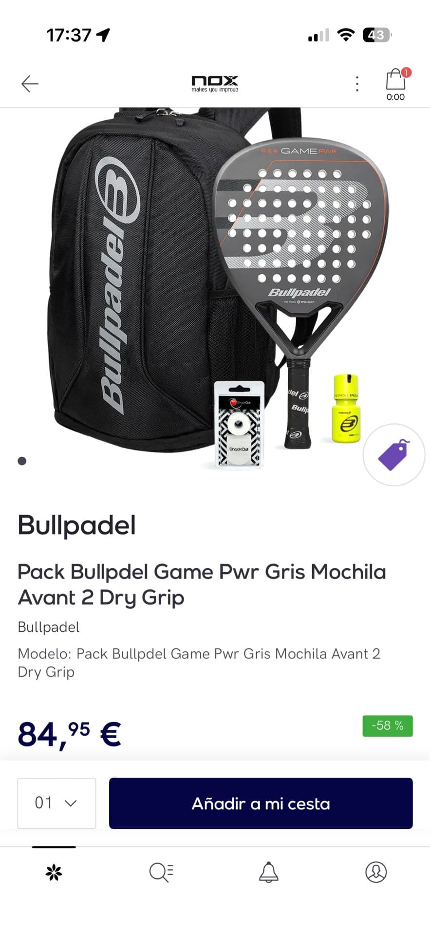 Bullpadel Game Power Pack