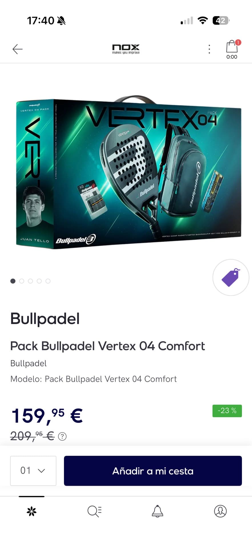 Bullpadel Vertex 04 Pack