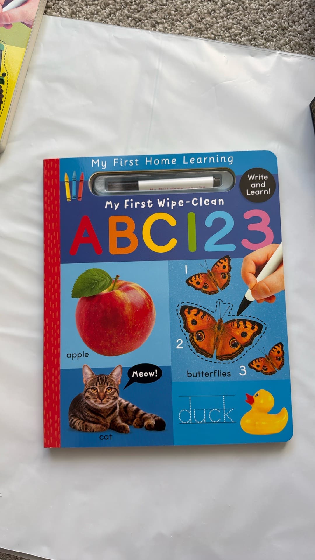 My First Wipe-Clean ABC123