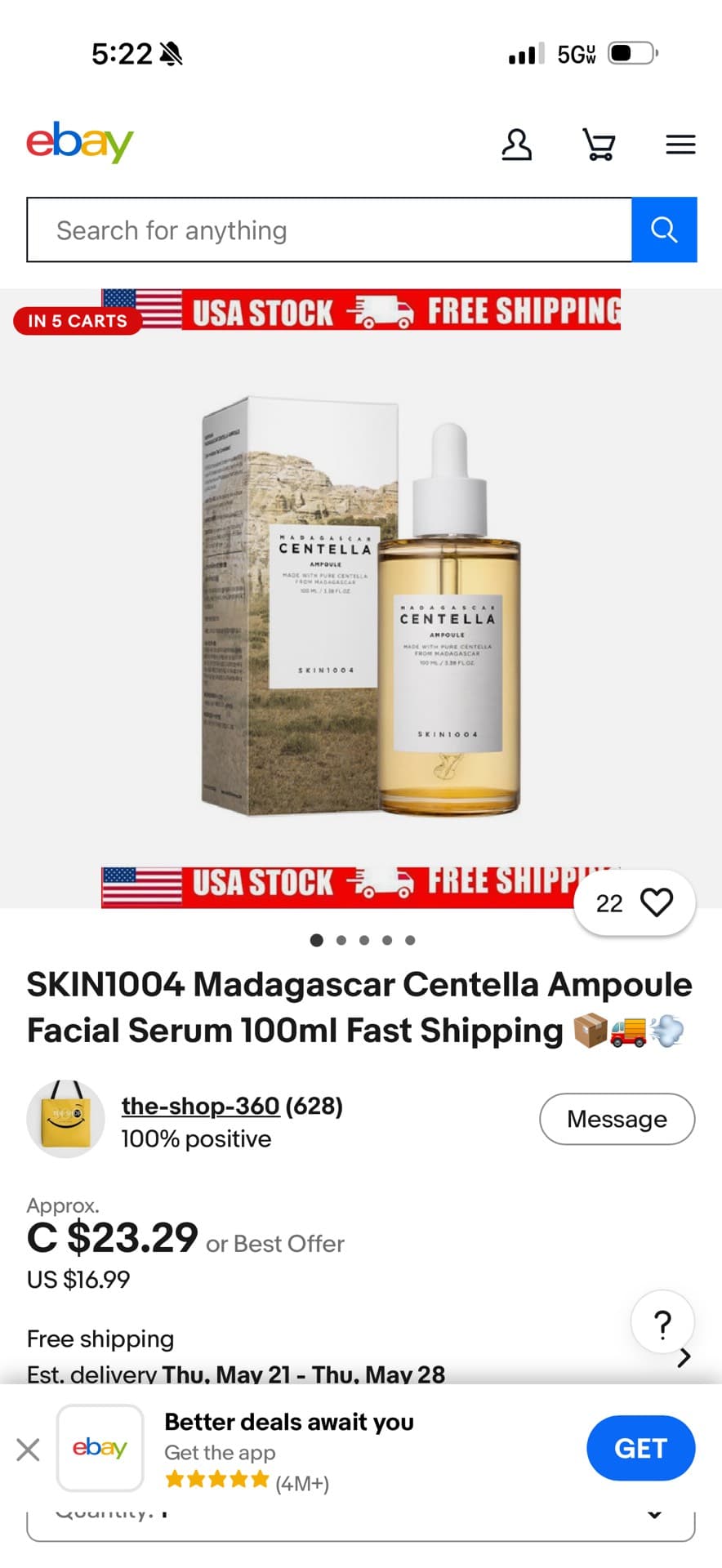Centella Facial Serum
