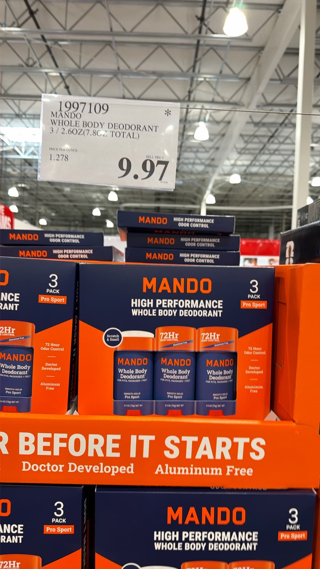 Дезодорант для всего тела Mando