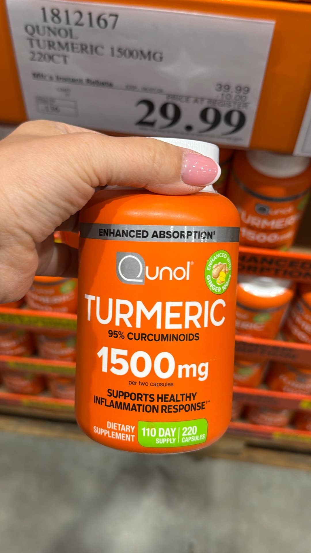 Qunol Turmeric 1500mg