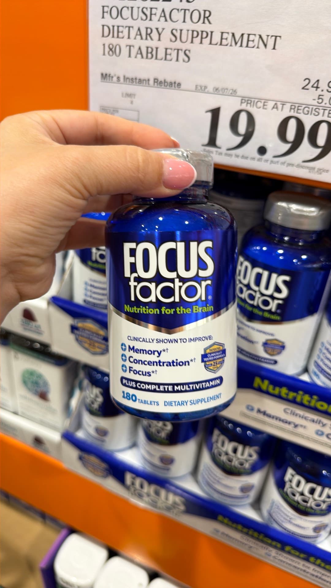 Focus Factor Dietary Supplement