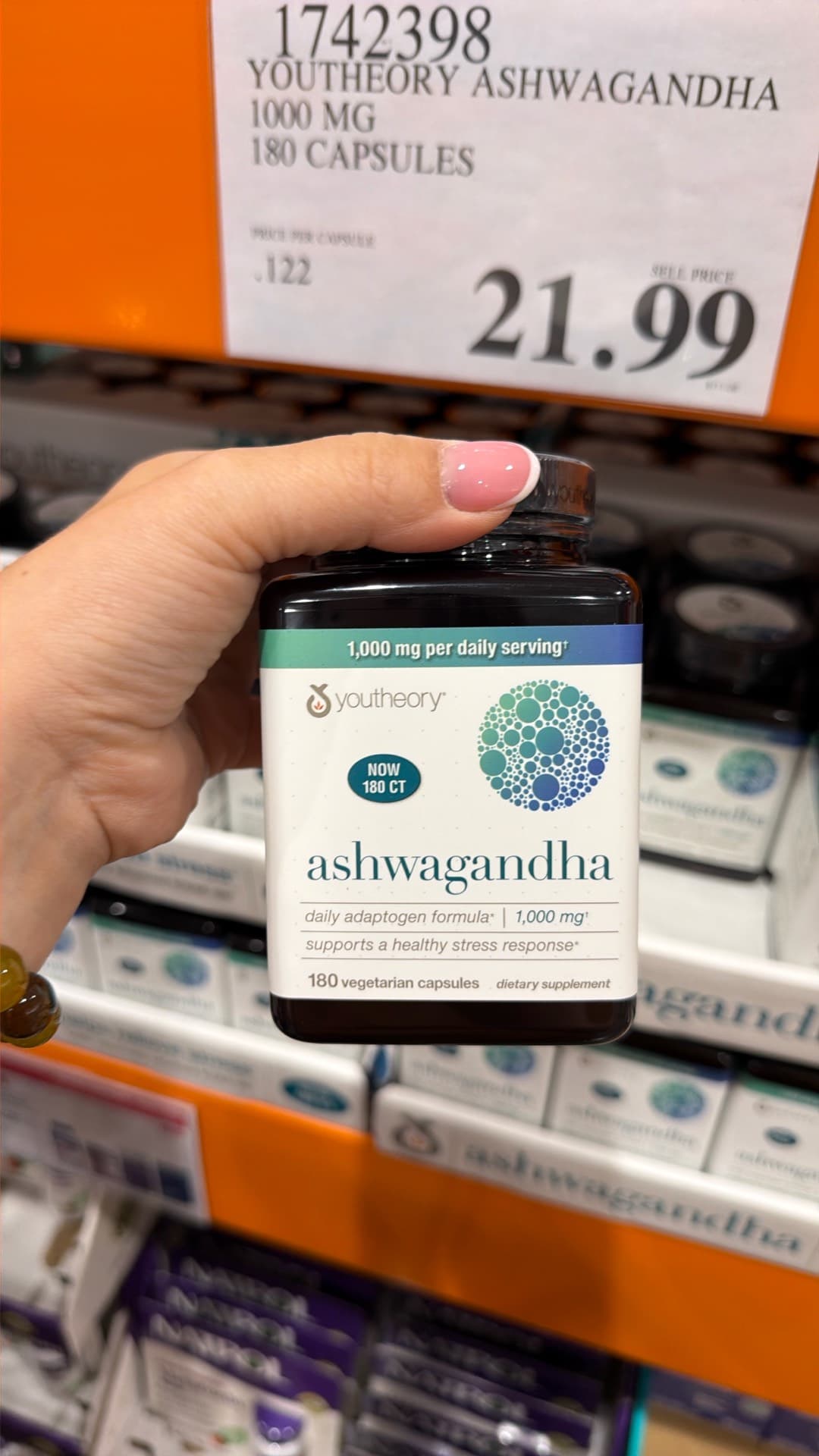 Youtheory Ashwagandha 1000mg