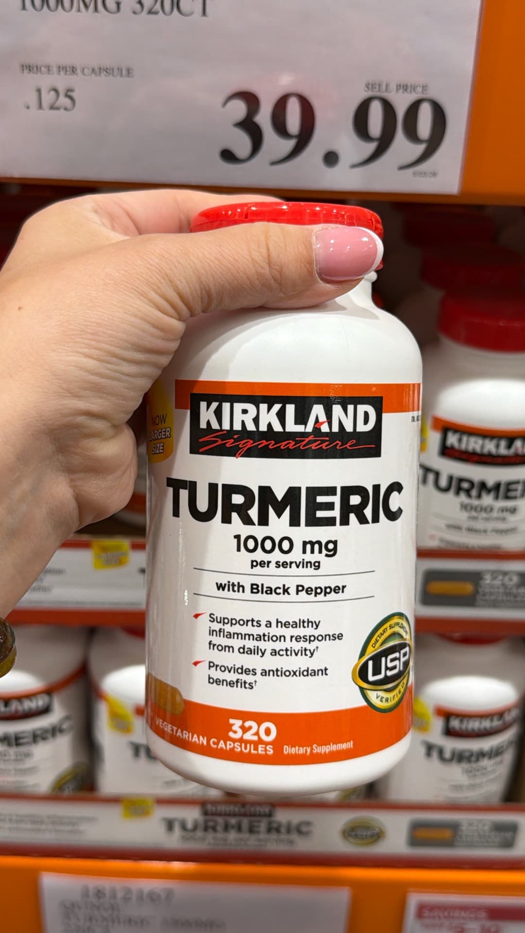 Kirkland Turmeric Capsules