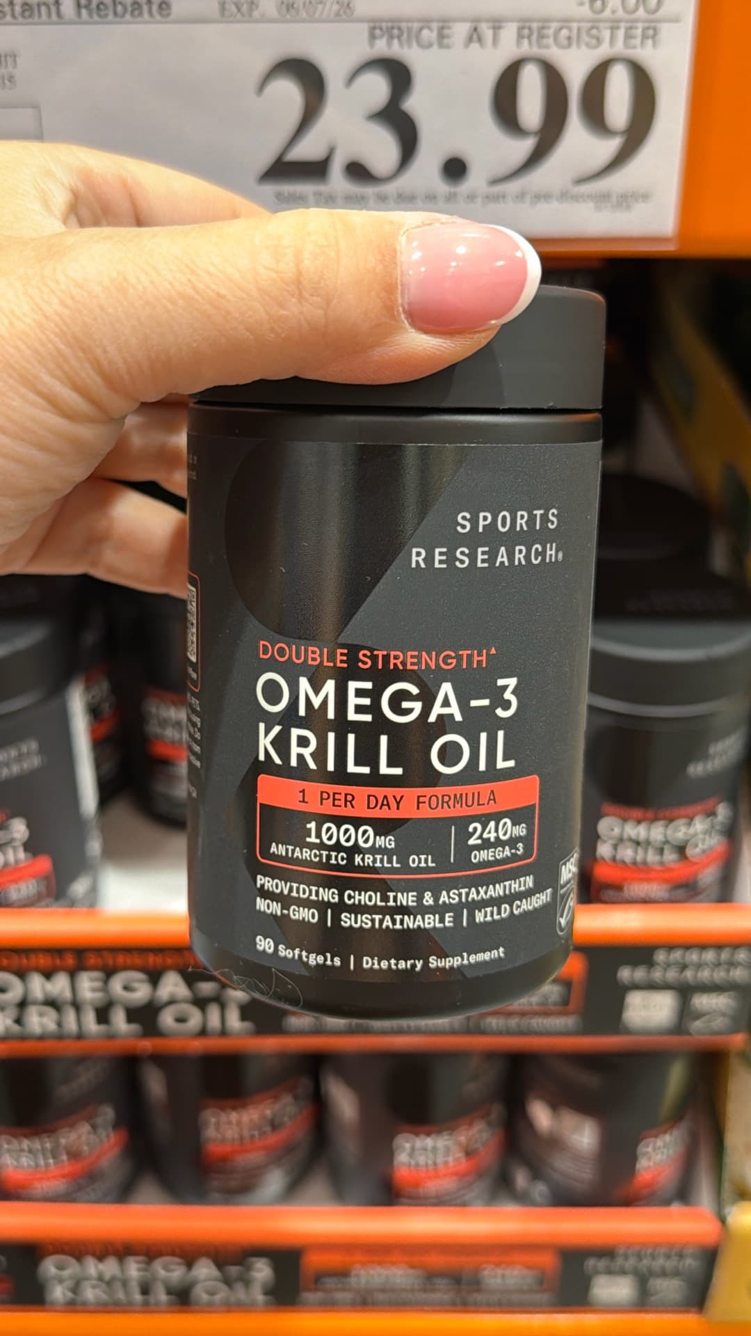 Double Strength Omega-3 Krill Oil