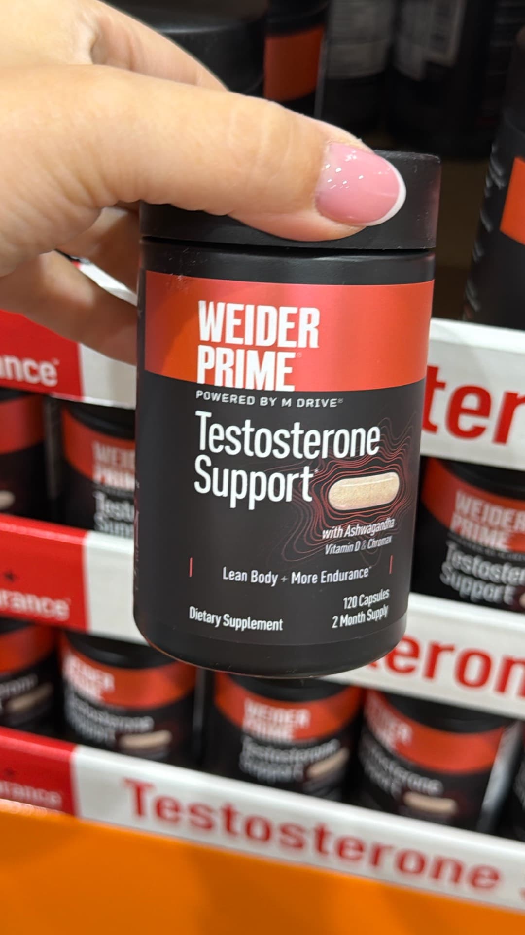Weider Prime Testosterone Support
